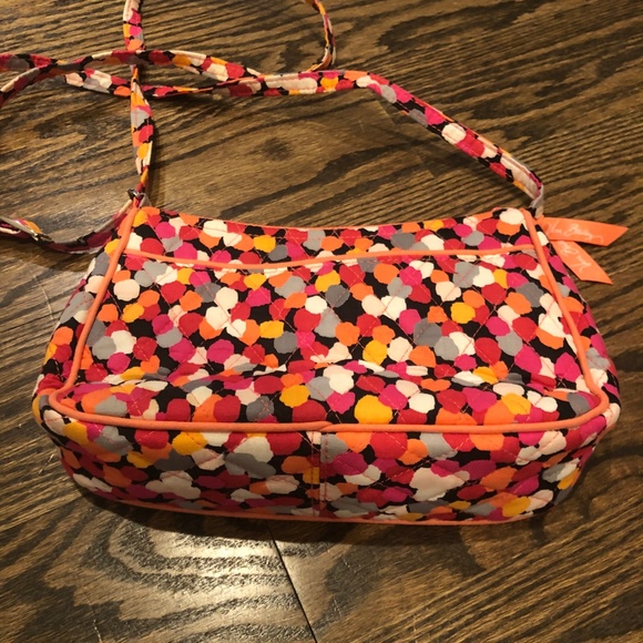 Vera Bradley Pixie Confetti Little Crossbody NWOT - Picture 7 of 8